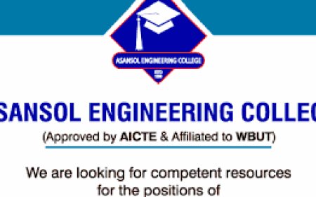 Asansol Engineering College, Asansol wanted Teaching Faculty