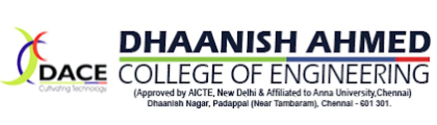 Dhaanish Ahmed College of Engineering, Chennai wanted Trainers
