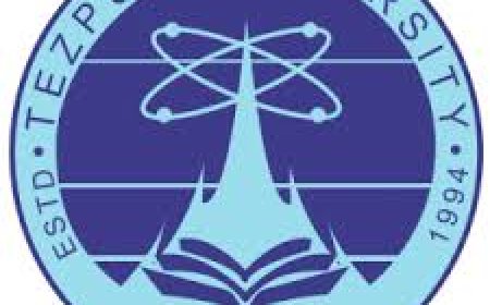 Tezpur University – Assistant Professor Recruitment 2026