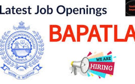 Bapatla Education Society, Bapatla | Faculty Recruitment