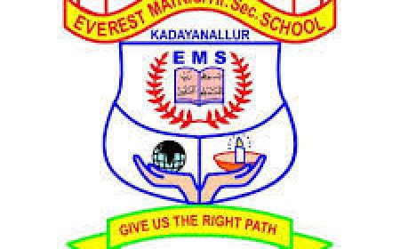 Everest Matric Hr. Sec. School, Kadayanallur, Tenkasi Wanted Teachers