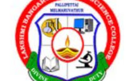 Lakshmi Bangaru Arts and Science College, Chengalpattu Wanted Assistant Professor