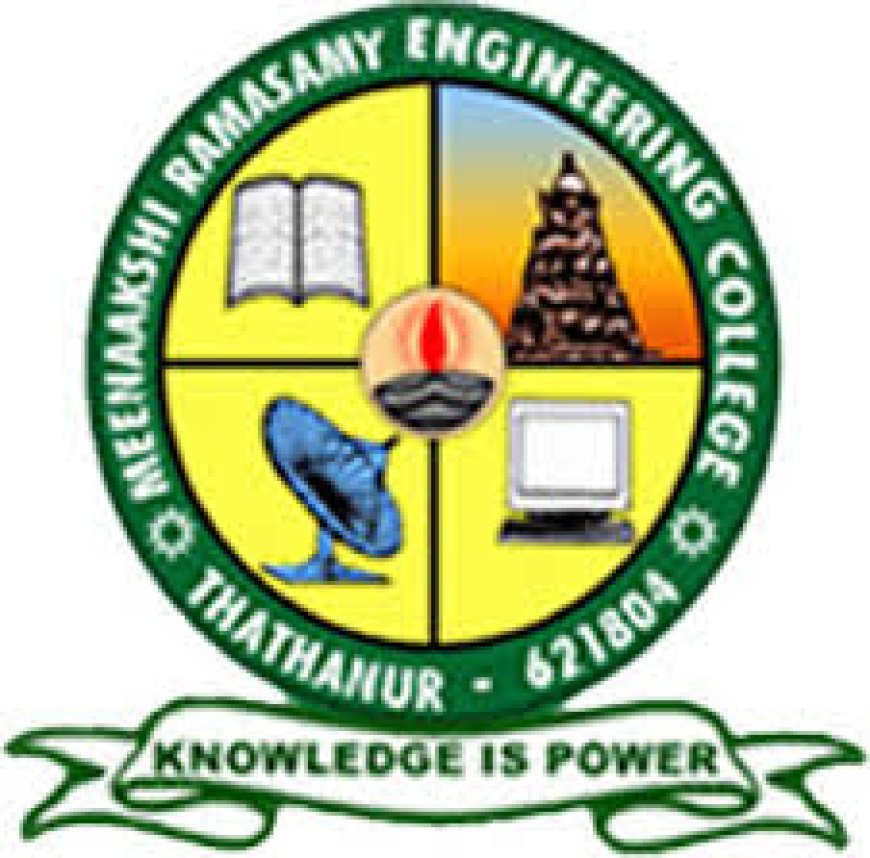 Meenakshi Ramaswamy Engineering College, Ariyalur | Faculty Recruitment 2026