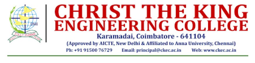 Christ the King Engineering College, Karamadai, Coimbatore | Faculty Openings -2026