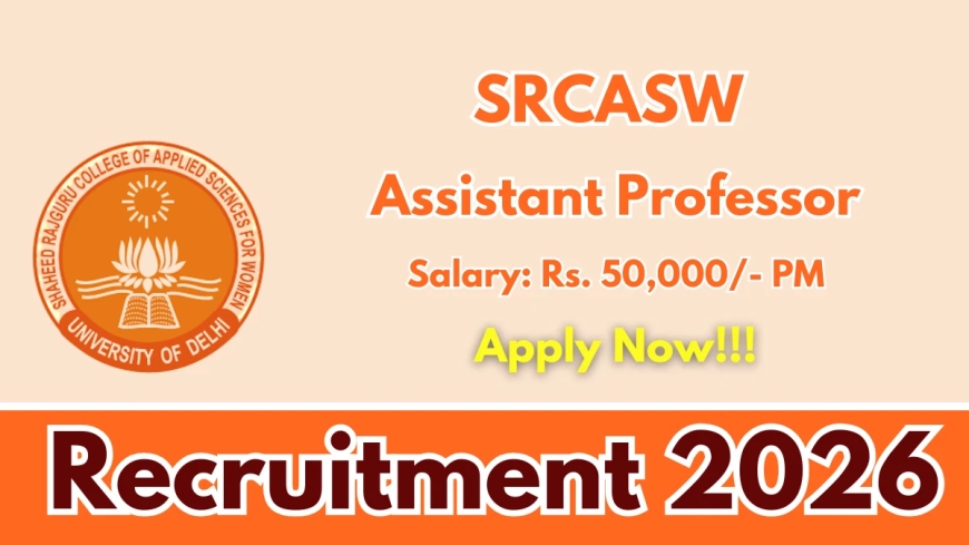 shaheed rajguru college of applied science for women, delhi wanted assistant professor (walk-in)